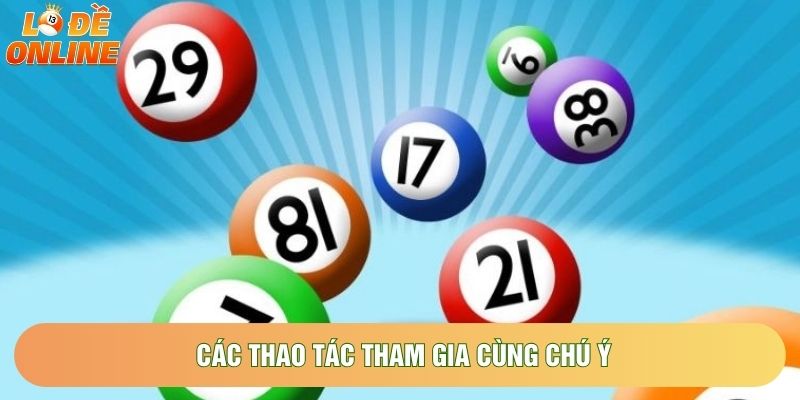 Các thao tác tham gia cùng chú ý